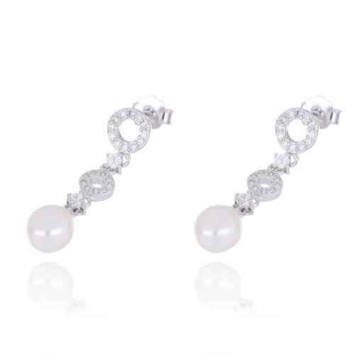 Orecchini TerryOro 217E-0899 Perla Argento 925 Bianchi