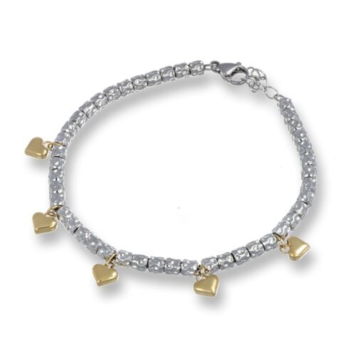 Bracciale Donna Revolution Gioielli Essenza Cuore Dorato