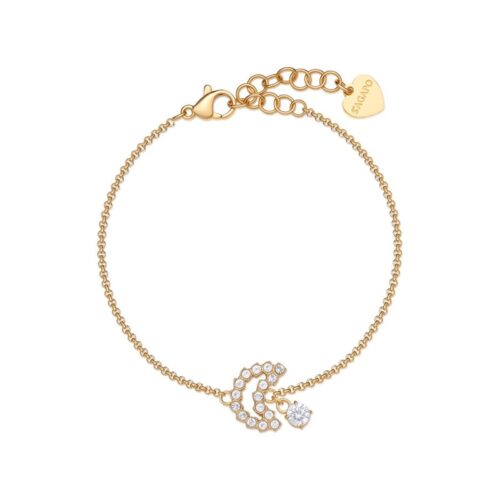 Bracciale Donna S'Agapò Twinkle SWN18 in acciaio dorato
