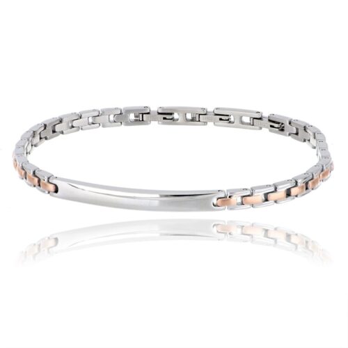 Bracciale Uomo Revolution Forge Targa Rame