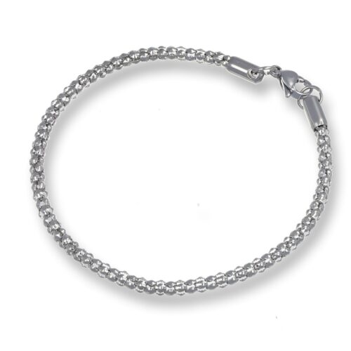 Bracciale catena acciaio