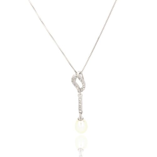 Collana TerryOro Essenza 217P-1692 Perla bianchi