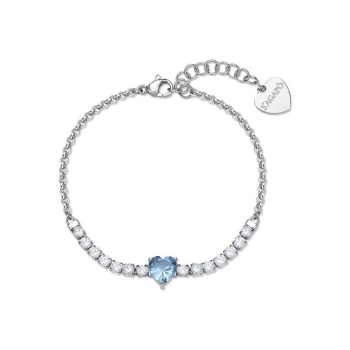 Bracciale Donna S'Agapò Dazzly SDZ152 in acciaio acciaio