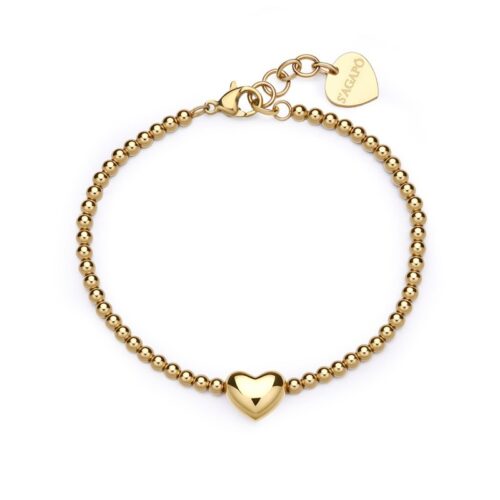 Bracciale Donna S'Agapò Stellar SSE40 in acciaio dorato