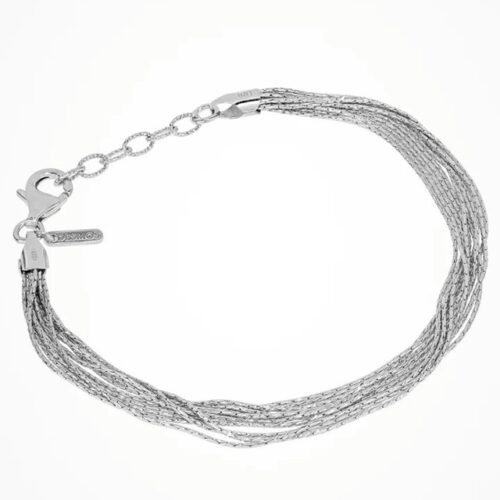 Bracciale Desmos Multifila SPARK W 16,5 in argento 925 colore argento