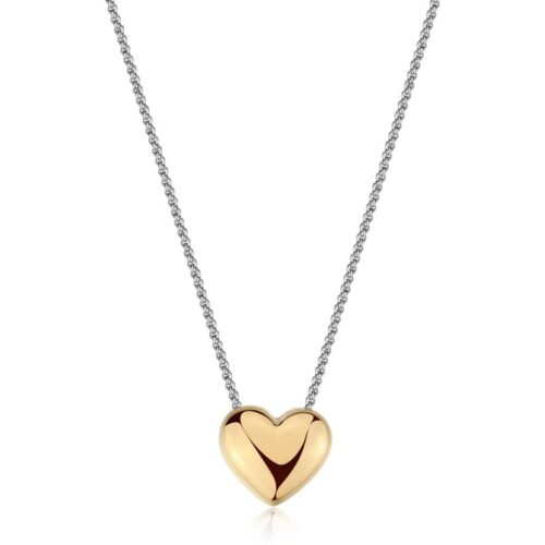 Collana Donna Sagapò Stellar SSE56 in acciaio con finitura dorata