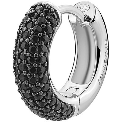 Orecchini a lobo Donna Brosway Fancy FMB123 Nero Elegante