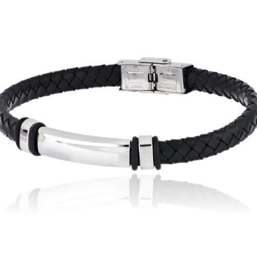 Bracciale Uomo Revolution Forge Leather Cuoio