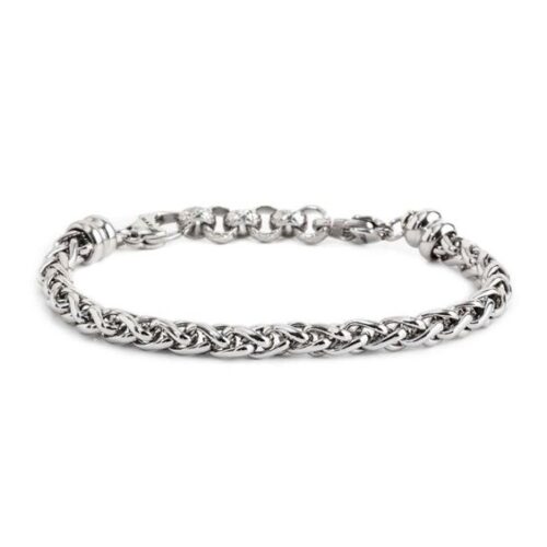 Bracciale Marlù 13BR101 con catena sonaglio acciaio