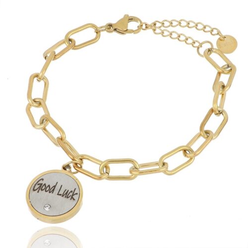 Bracciale Good Luck Legami Revolution Gioielli Dorato