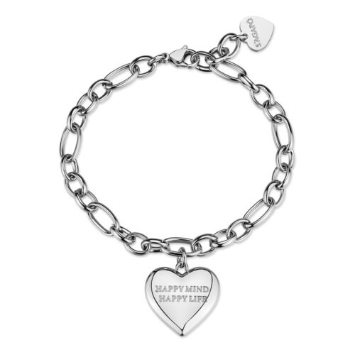 Bracciale Donna S'Agapò Be My Family SBM91 in acciaio acciaio
