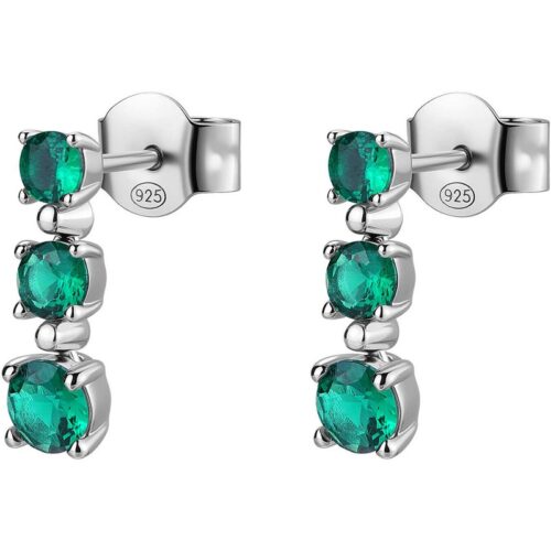 Orecchini pendenti Donna Brosway Fancy FLG133 Verde Smeraldo