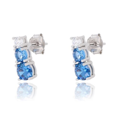 Orecchini TerryOro 217E-2622 ZF Trilogy Argento 925 Blu