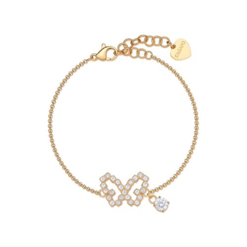 Bracciale Donna S'Agapò Twinkle SWN20 in acciaio dorato