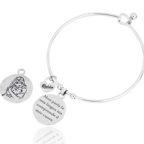 Bracciale Amore Animali Acciaio Revolution Gioielli Legami