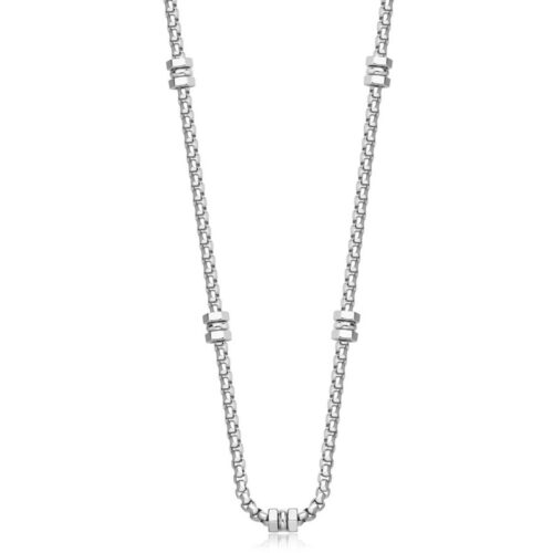 Collana Uomo Sagapò Ripple SRP78 in acciaio