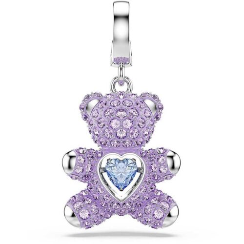 Charm Swarovski Idyllia orsetto viola 5745610