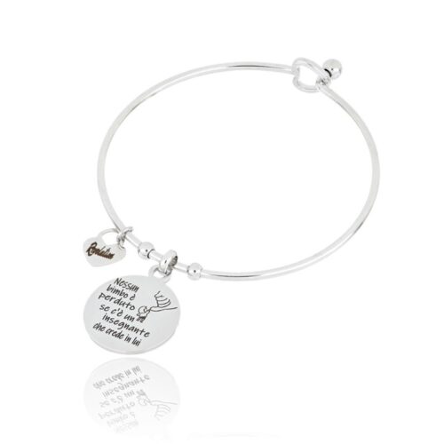 Bracciale Cuore Bimbo Acciaio Revolution Gioielli Legami