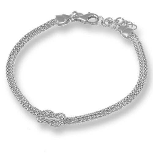 Bracciale TerryOro Intrecci 137B2609 Bracciale Corda Intrecciata Con Nodo Centrale