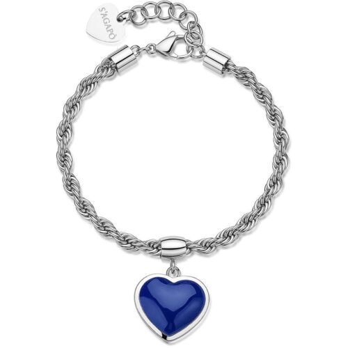 Collana Donna Sagapò Be My Always SBM11 in acciaio con finitura dorata