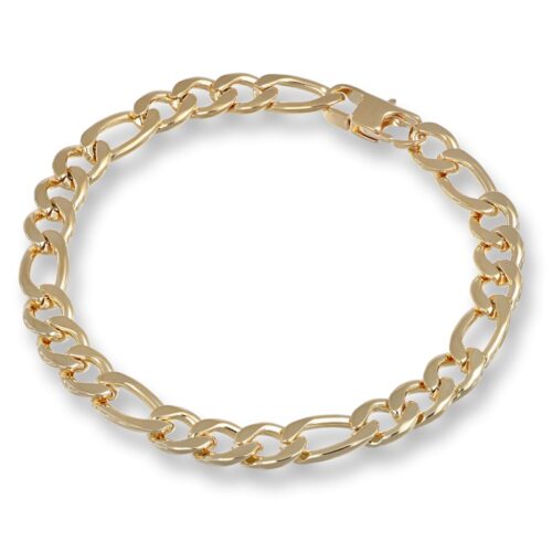 Bracciale Uomo Forge Revolution Gioielli Catena 3+1 Dorata