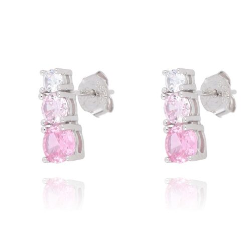 Orecchini TerryOro 217E-2622 PINK Trilogy Argento 925 Rosa