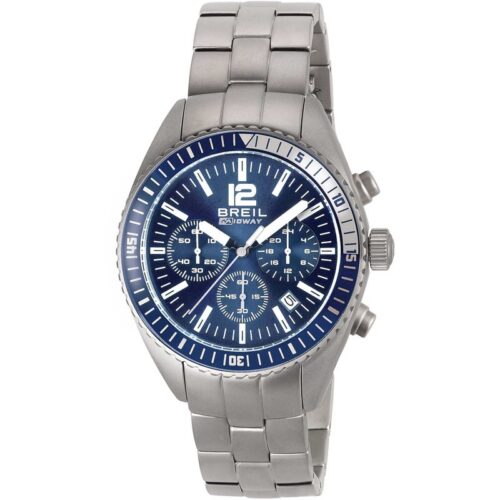 Orologio Uomo Breil TW1632 cronografo con cassa o dettagli in alluminio