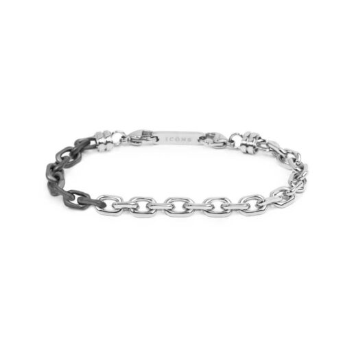 Bracciale Marlù 30BR0027 ovale acciaio