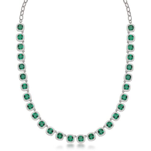 Collana Donna Brosway Fancy FLG138 argento 925 emerald