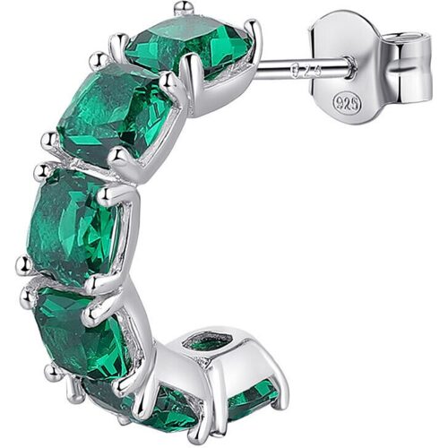 Orecchino Donna Brosway Fancy FLG08 Verde Smeraldo