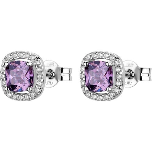 Orecchini pendenti Donna Brosway Fancy FMP124 Viola Ametista