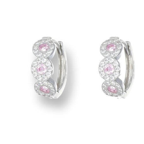 Orecchini TerryOro 217E-2504 PINK Trilogy Argento 925 Rosa