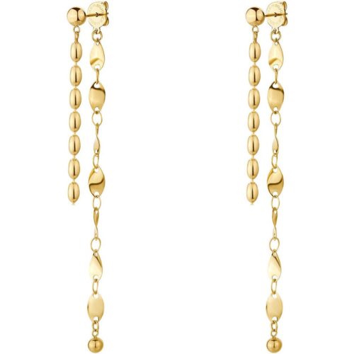 Orecchini Brosway Essential Pendenti Lunghi PVD Oro BNL082