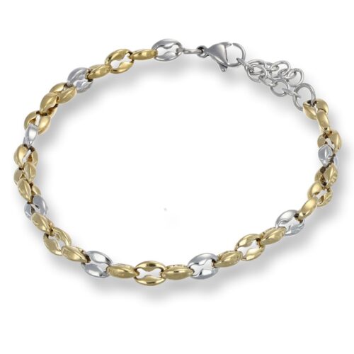 Bracciale Uomo Forge Revolution Gioielli Maglia Marinara Bicolore