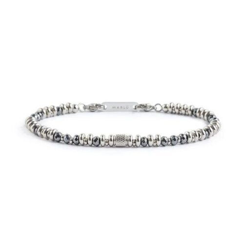 Bracciale Marlù 1BR0060-E con ematite acciaio