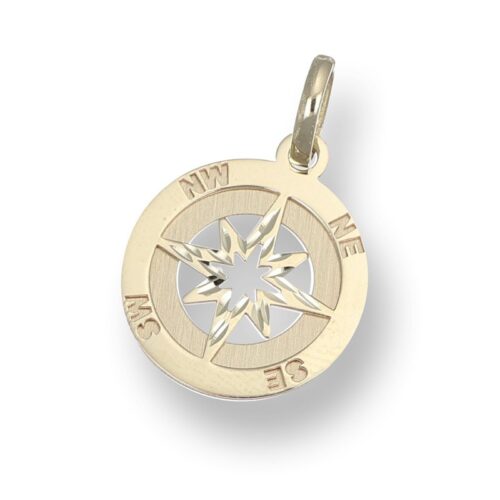 Ciondolo TerryOro Essenza Oro 375 Rosa dei Venti