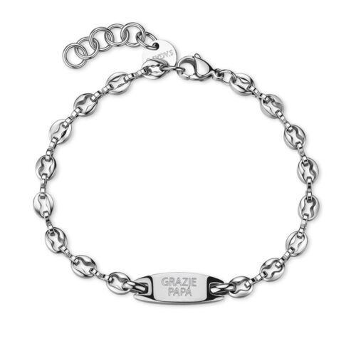 Bracciale Uomo Sagapò Festa del Papà STILE02 in Acciaio