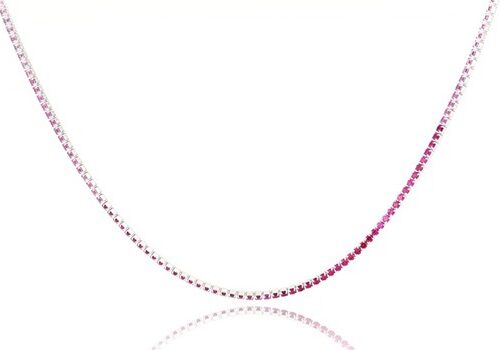 Collana TerryOro Luxeline 217CL-0800 RB GRAD Tennis rossi