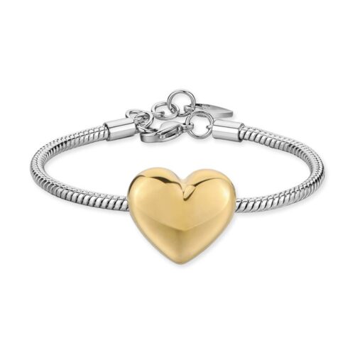 Bracciale Donna S'Agapò Stellar SSE60 in acciaio dorato