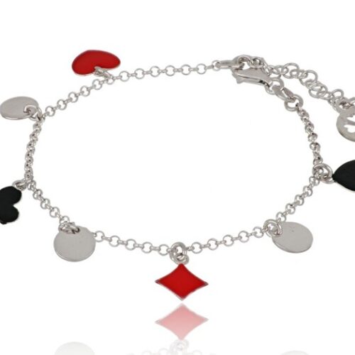 Bracciale TerryOro Essenza 137B2033 Bracciale Con Semi Carte Smaltati