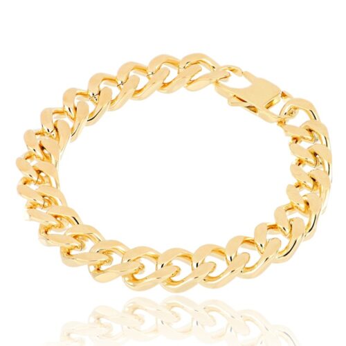 Bracciale Uomo Forge Revolution Gioielli Catena Grumetta Dorata