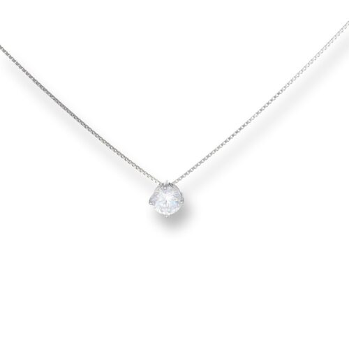 Collana TerryOro Punto Luce 4 mm Argento 925 Rodiato