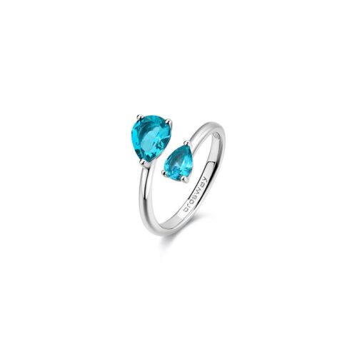 Anello Donna Brosway Fancy Aqua Green FAG22C Misura 16
