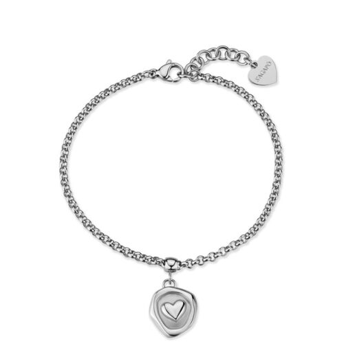 Bracciale Donna S'Agapò Feelings SFE44 in acciaio acciaio