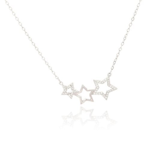 Collana TerryOro Essenza 217CL-0075 Stelle bianchi
