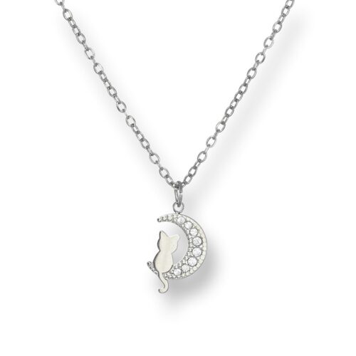 Collana Donna Revolution Gioielli Essenza Luna E Stelle