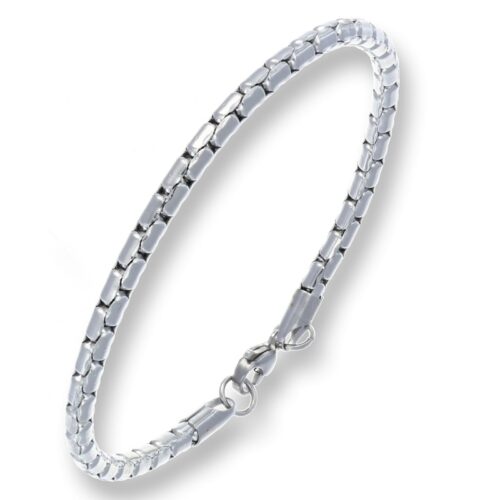Bracciale uomo in acciaio maglia rollÒ