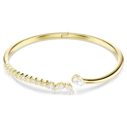 Bracciale rigido Swarovski Mesmera 5750440 oro 18K bianco