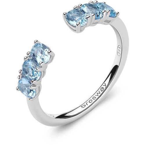 Anello Donna Brosway Fancy Aqua Green FCL13B misura 14
