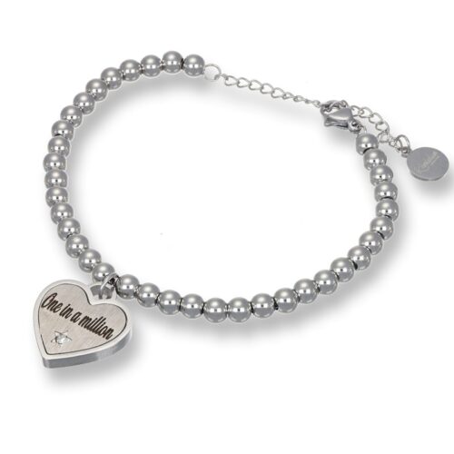 Bracciale One In A Million Legami Revolution Gioielli Acciaio